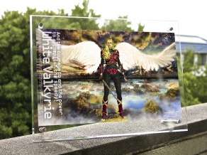 White Valkyrie Crimson Red